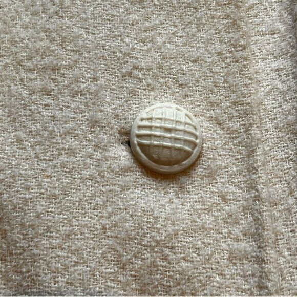 Vintage Gimbels Fashonia Boucle Long Car Coat M/L - Picture 6 of 9